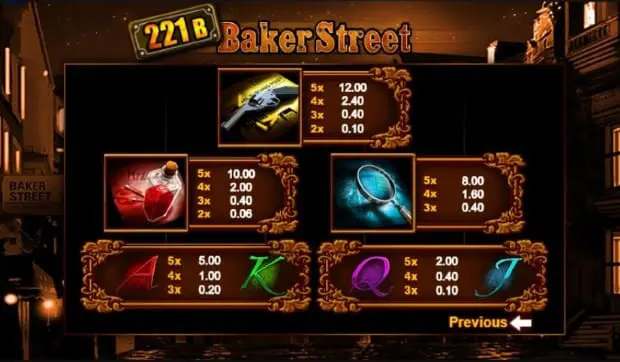 221B Baker Street Slots